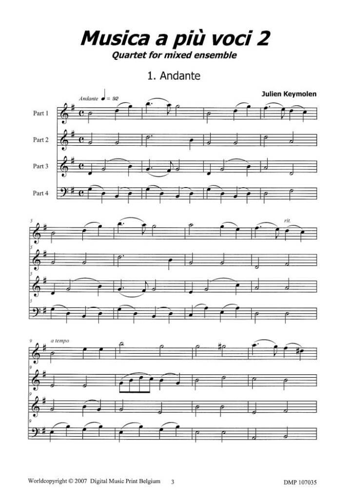 Musica A Piu Voci 2